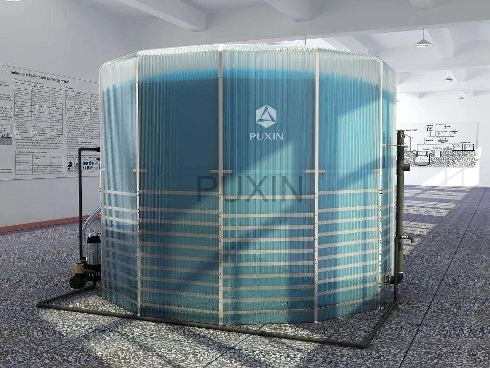 Puxin Biogas Digester, Anaerobic Digester for Livestock Farms