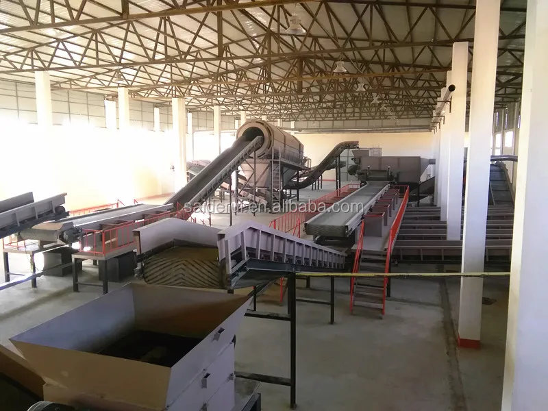 MSW rubbish Municipal Solid Waste Recycling machine