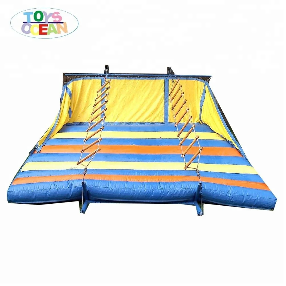 6x3x3m Inflatable Climbing Jacobs ladder For Sport Game