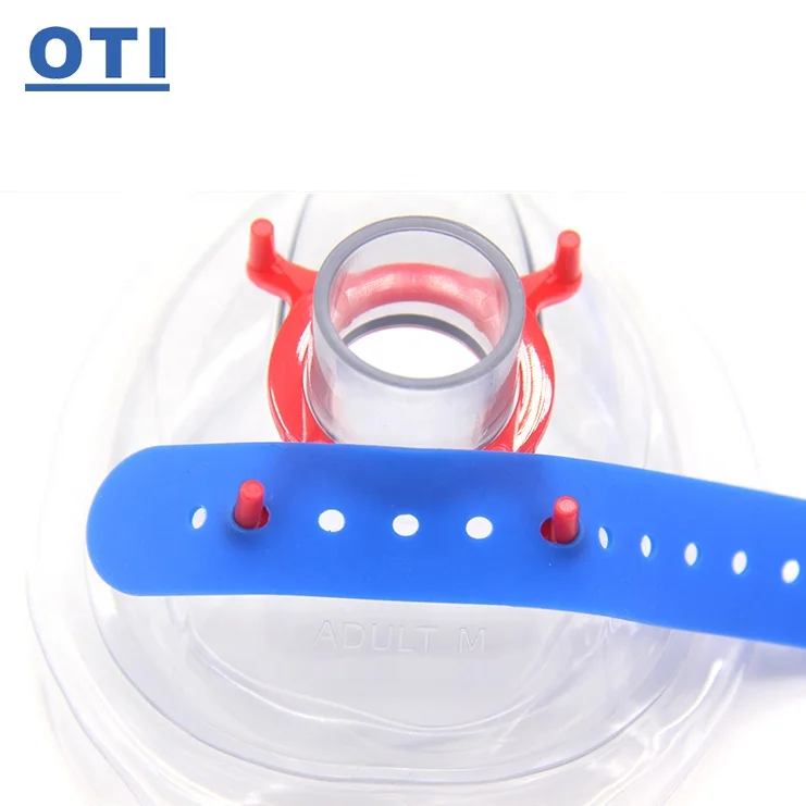 silicone  soft Anesthesia Mask CPAP Head Strap