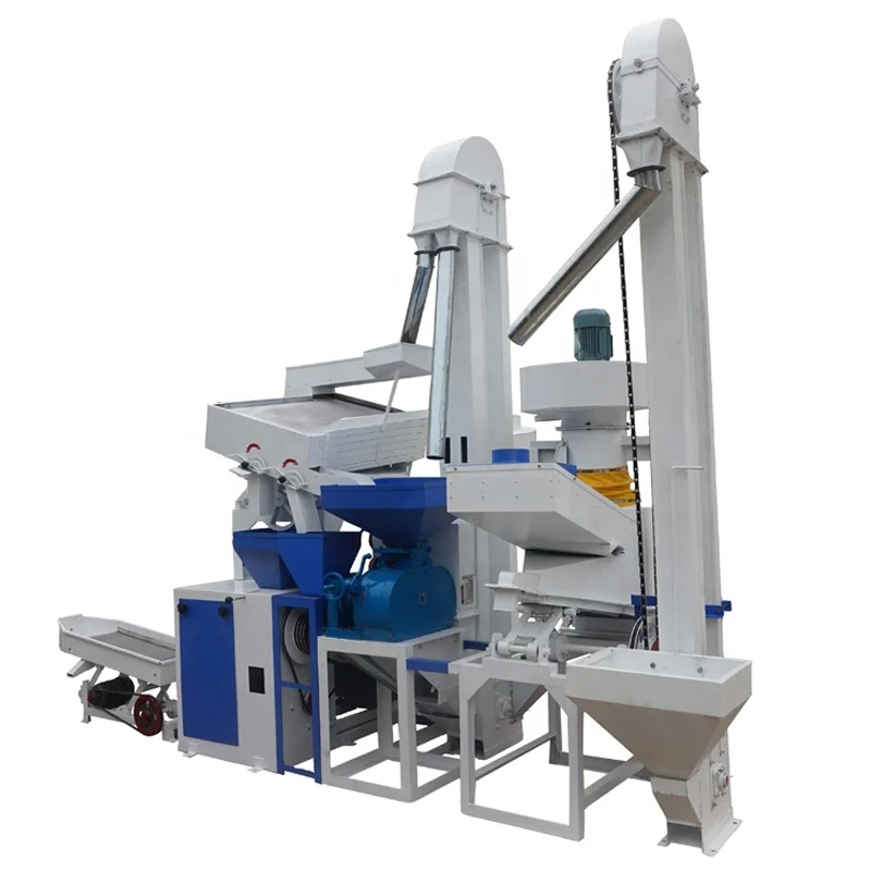 1 ton complete rice mill plant rice process milling machine