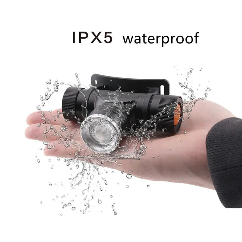 Мощный светодиодный налобный фонарь S0906 с USB-зарядкой T6 для велоспорта 3 режима фонарик кемпинга и рыбалки