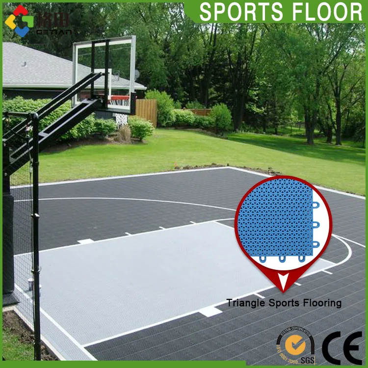 Hot Sale multi-purpose sports court flooring,interlocking pp outdoor mini basketball court sports,interlocking tile for sports