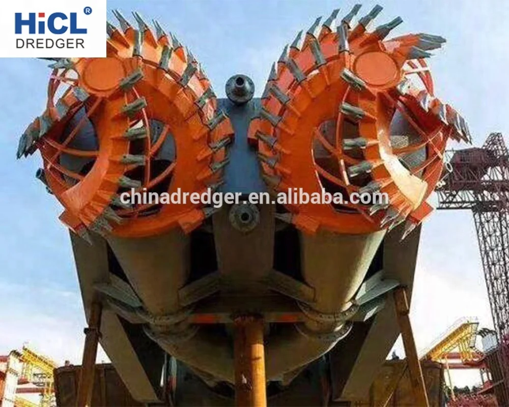 China dredger shipyard 24inch hydraulic cutter suction sand dredger with double dredging pump(CCS certificate)