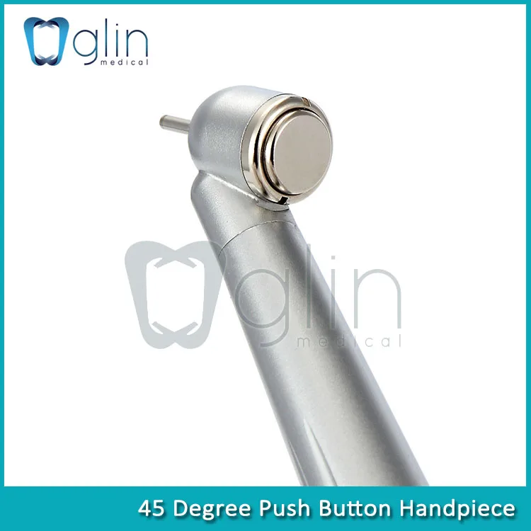 Dental High Speed Push Button 45 Degree Handpiece