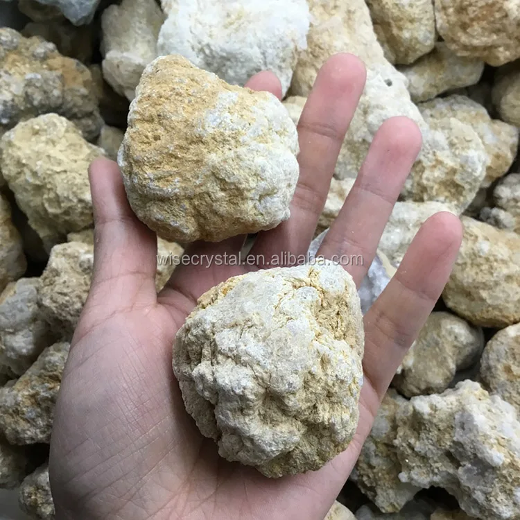 Wholesale natural crystal healing agete geode Rough quartz geode