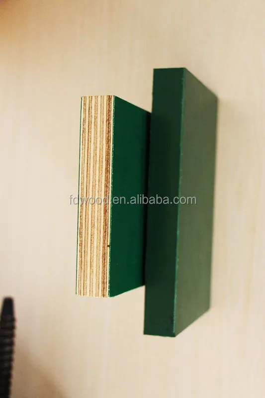 
PVC Laminated plastic coated Waterproof plywood sheet 