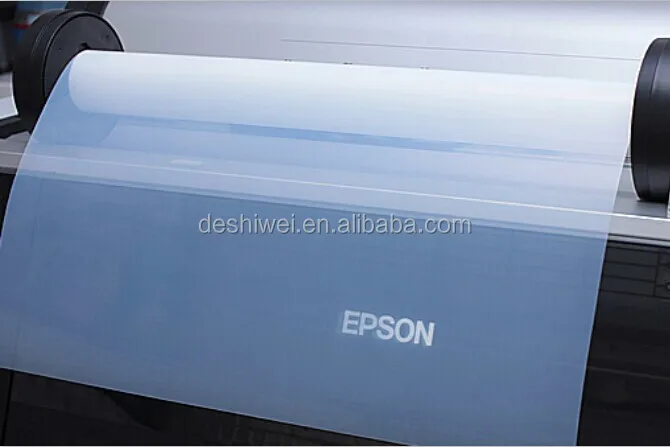 inkjet film for screen printing inks