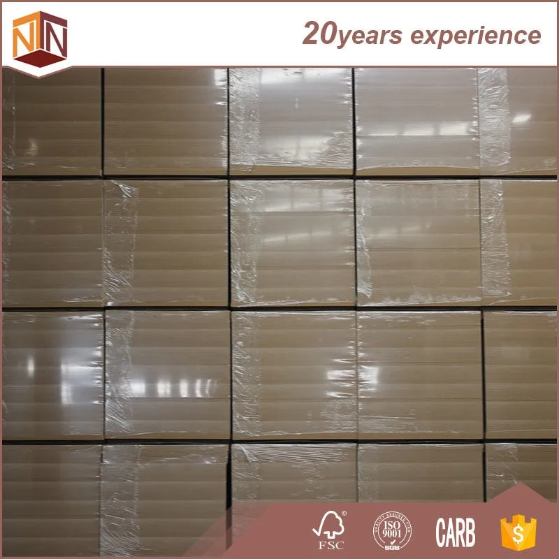Factory Direct Supply Pine Wood Fiberboard Raw MDF Sheet
