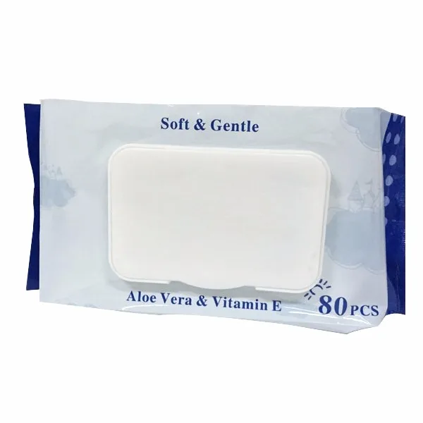 80PCS skin care hygiene Baby care wet wipes baby wipes dispenser wet tissue  spunlace fabric for wet wipes
