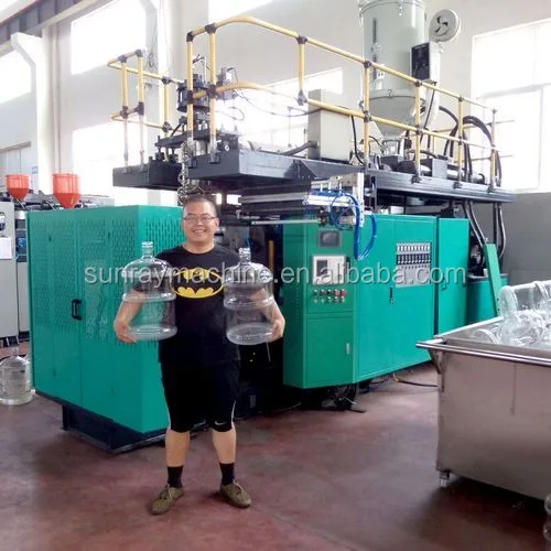 Blow molding machine to make Mineral Water Bottle. 20 Litre Packaged Drinking Water