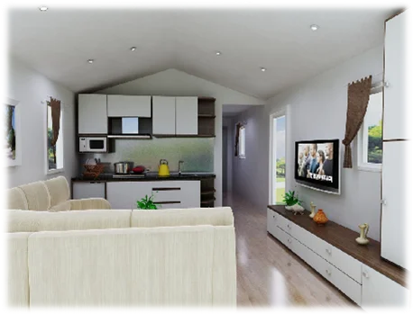 
Hot sale prefabricated shipping container living light steel villa 