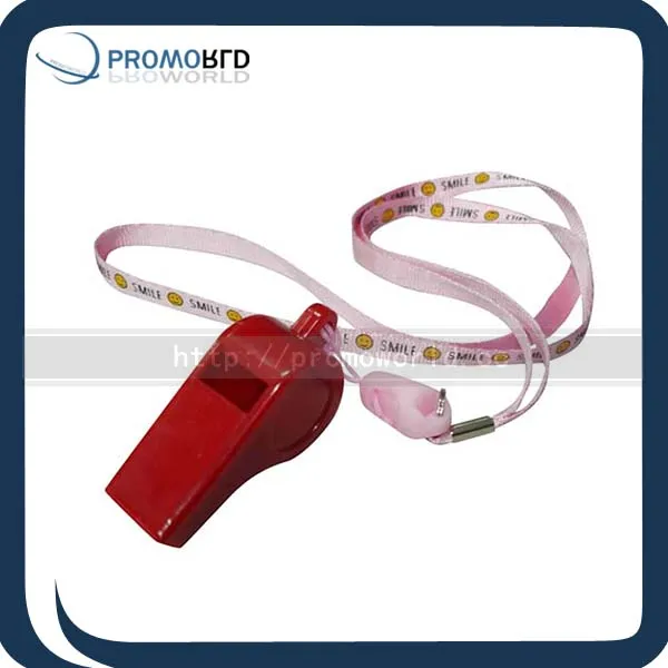 Красный пластиковый футбольный свисток оптом