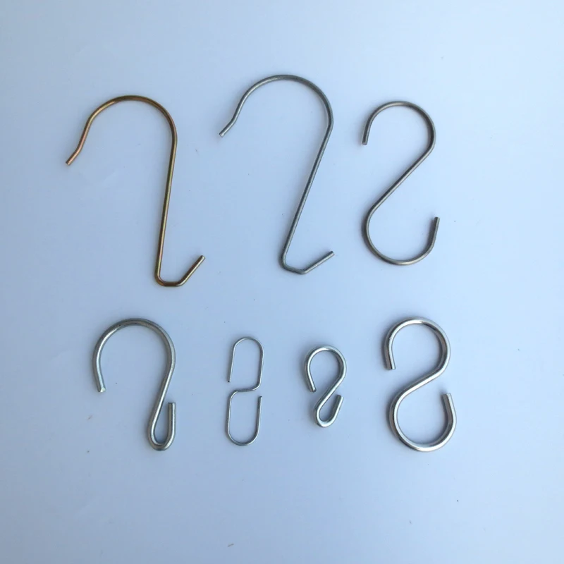 Customized Chrome/nickel/zinc Plating Small S Hooks,Metal S Hook,S Shaped Hanger Hook