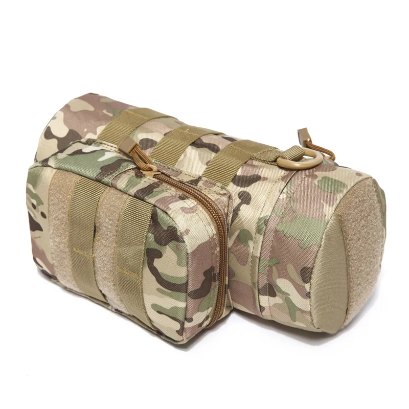 0101 Custom wholesale Fashion Cheap Outdoor Camouflage Tactical Molle Gym Men Sling Belt Water Bottle Pouch