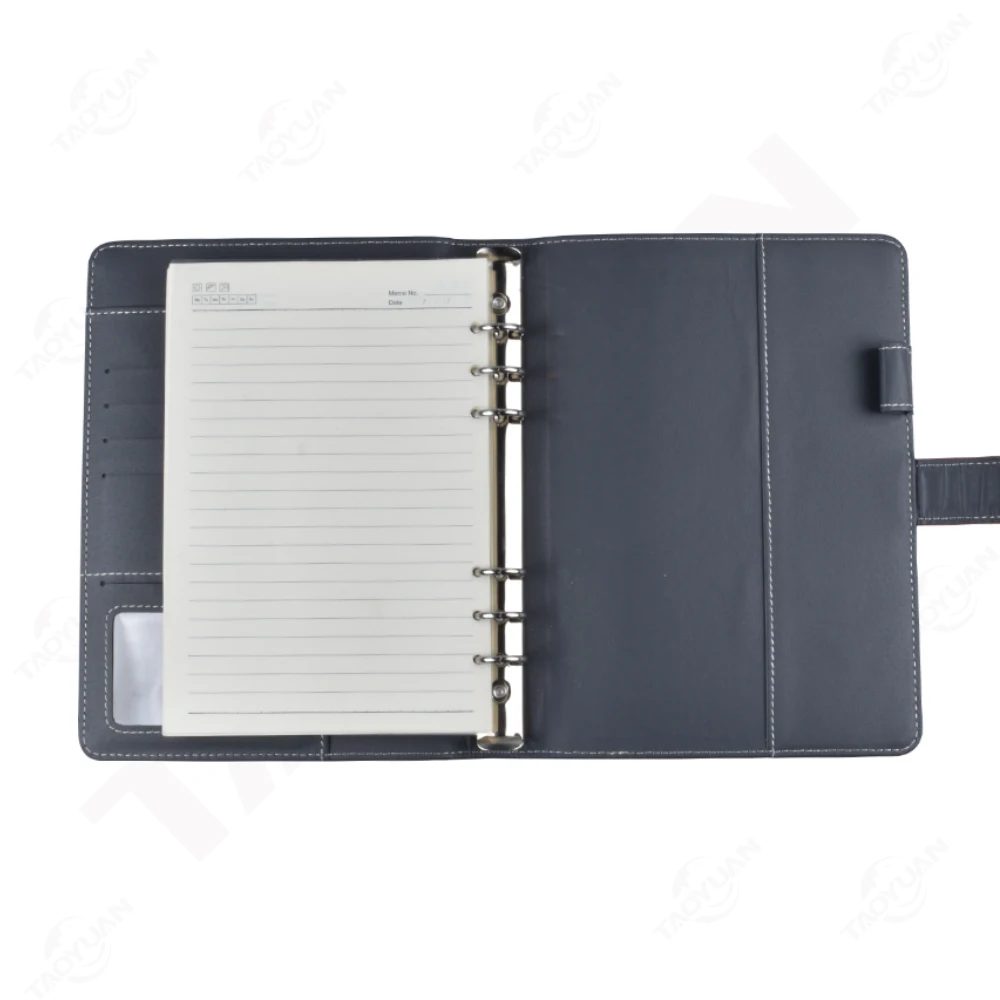 Папка для документов с сублимационной печатью A5 2018 Великолепная металлическая кожаная папка для презентаций