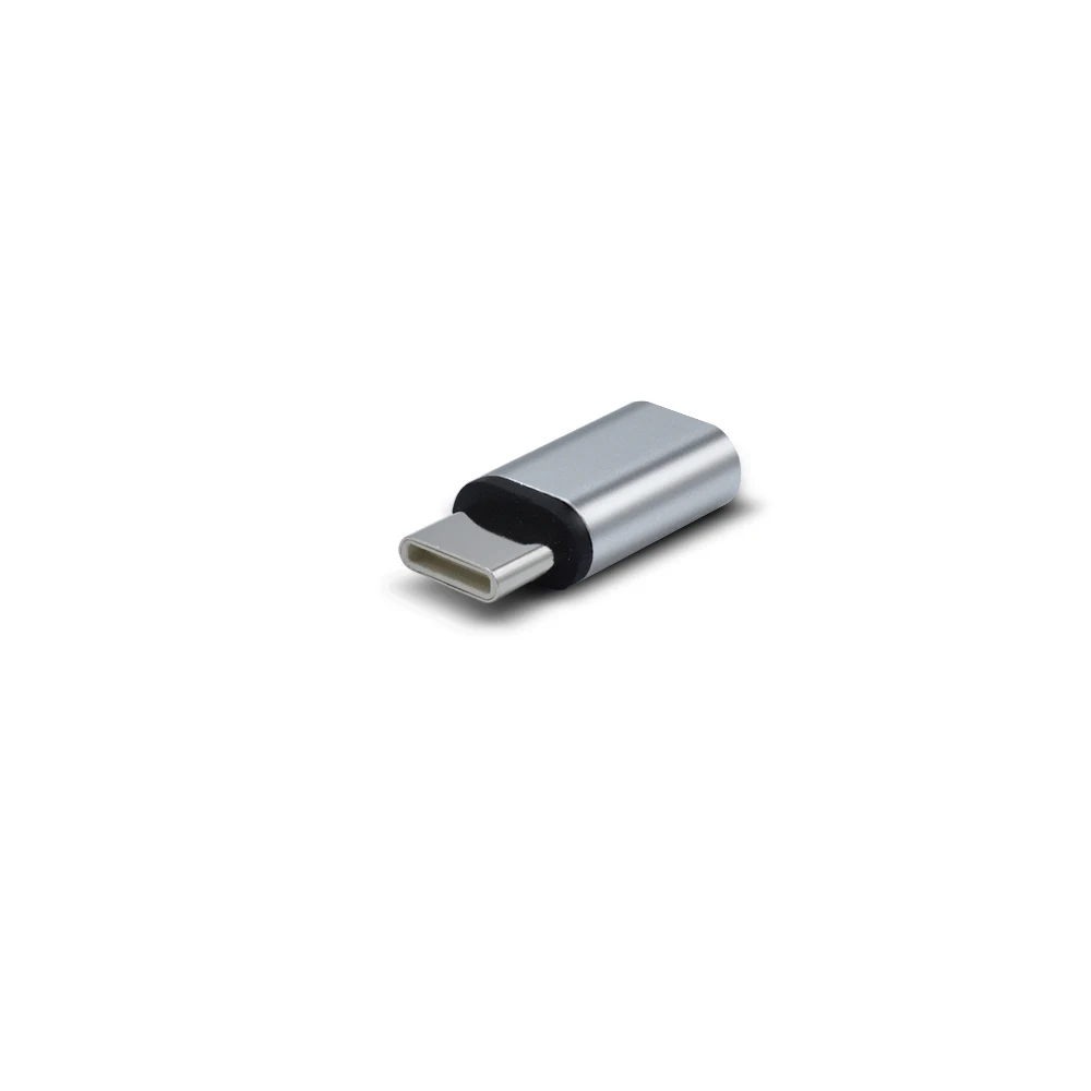 
aluminium alloy shell USB Type C Male Connector to Micro USB Female USB type C Adapter 