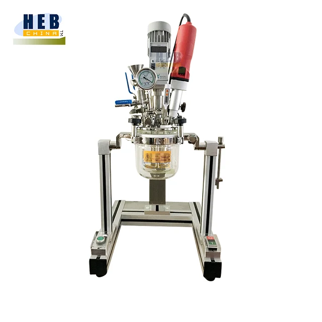 Cosmetic lab mixing and reaction manufacturing equipment for sale