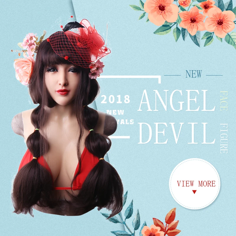 Claire Goddess With Artificial Chest Cosplay Crossdresser Shemale Halloween Masquerade Camouflage Breast Form Drag Queen Boob