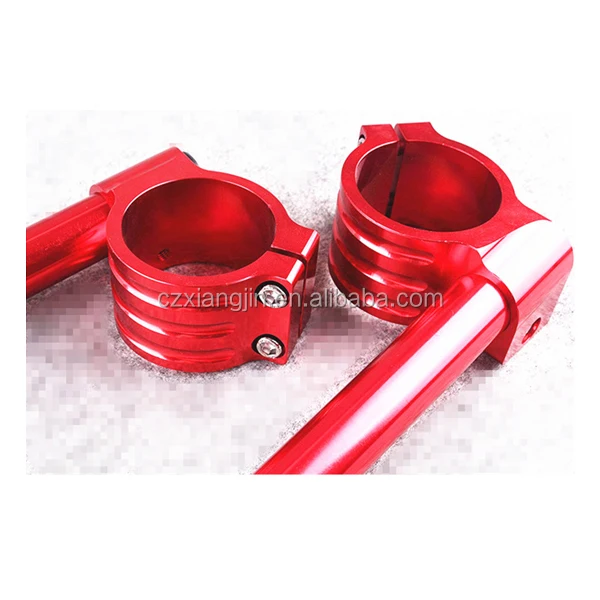 
Aluminum CNC Machining Motorcycle Clip On Handlebar 