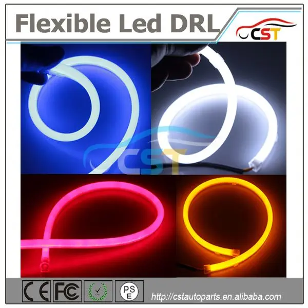 водонепроницаемый 60cm 85cm двойной цвет smd335 привело дрл сигнал поворота