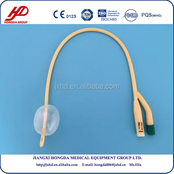 foley catheter latex