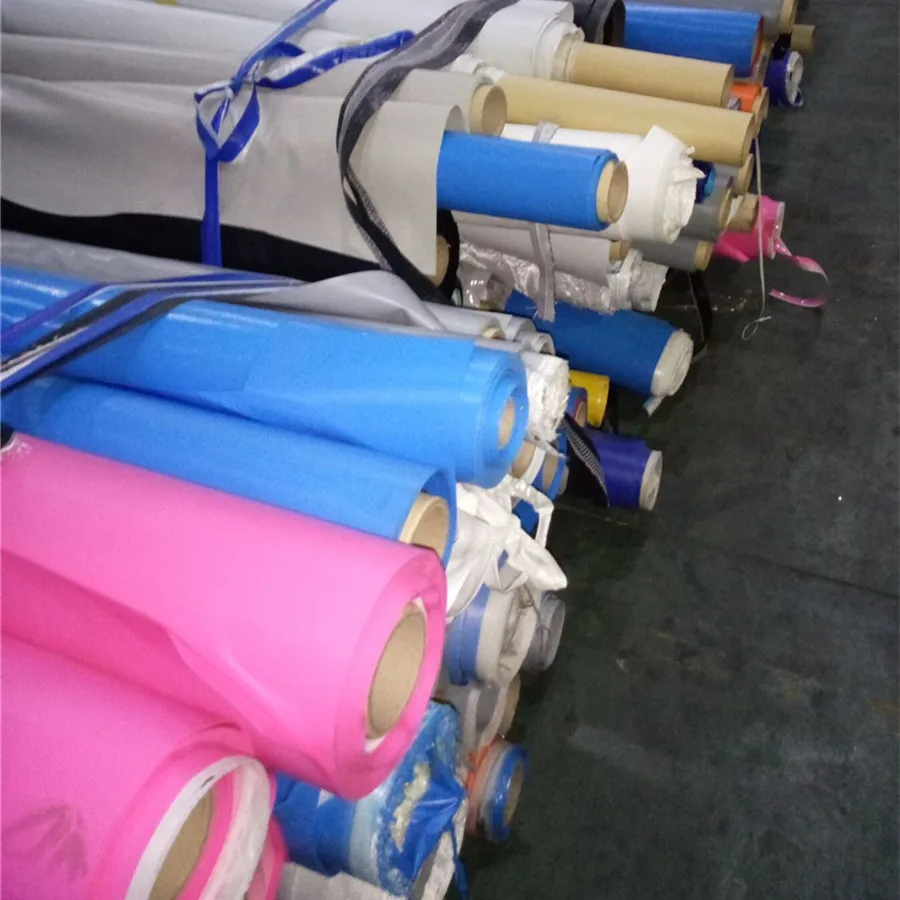 Cheap Price Stocklot Scrape Trims Pvc Coated Fabric Tarpaulin Stock Lots