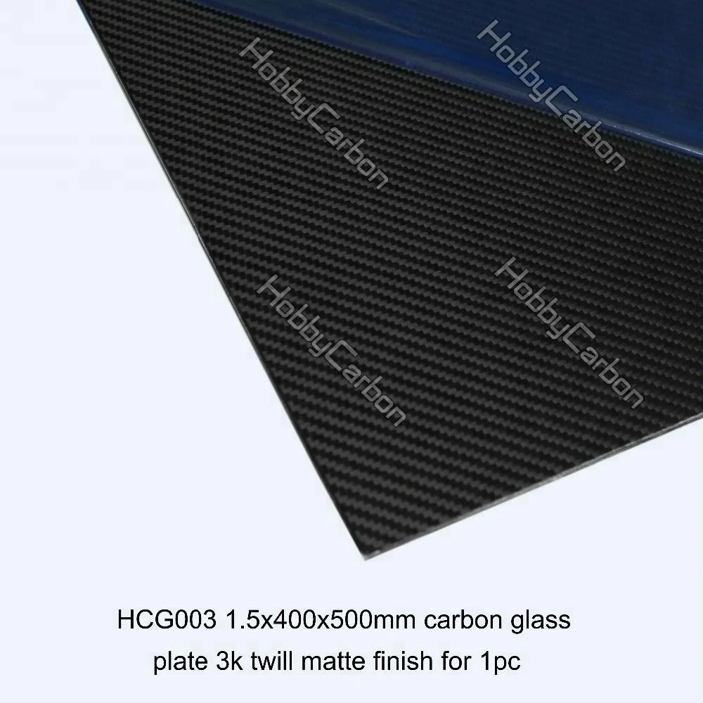 Carbon fiber for RC Pruduct/g10 epoxy glass HG003 400x500x2.5mm sheet plates 100% 3K twill plain glossy matte forged panel pure