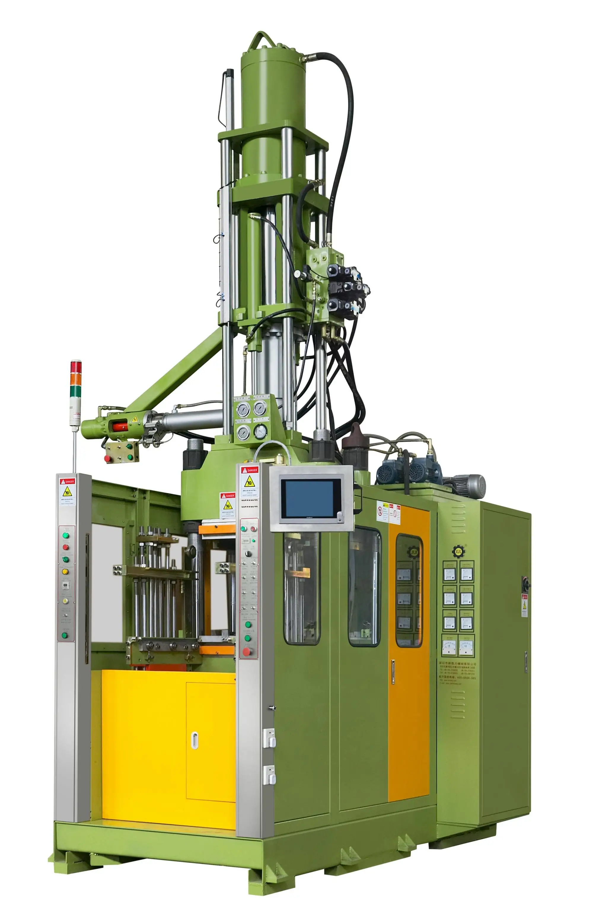 CHINJINLI 300T High Precision Energy-Saving Solid Silicone Injection Molding Machine
