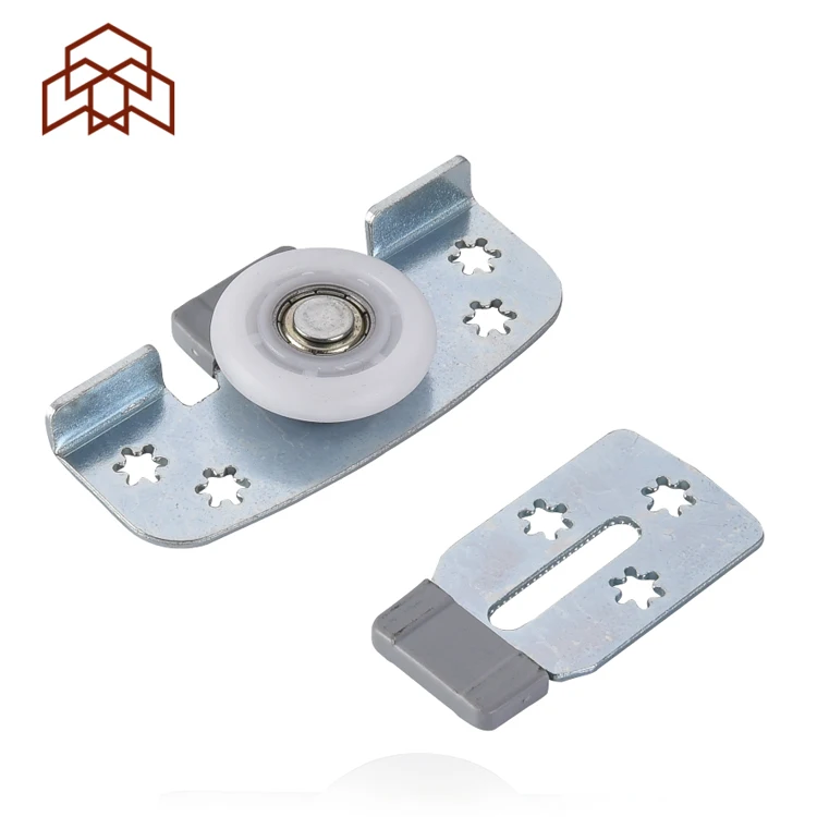 wardrobe sliding door roller connected sliding door wheel