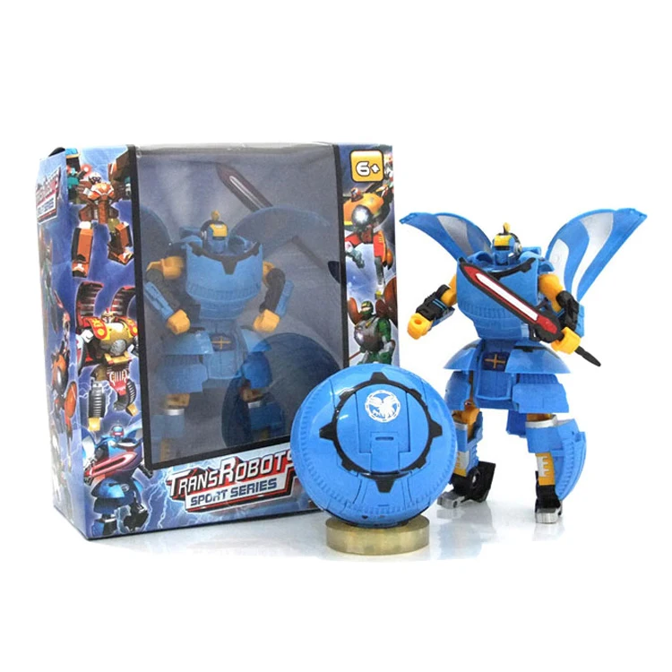 Сферическая трансформируемая пластиковая игрушка-робот Brave
