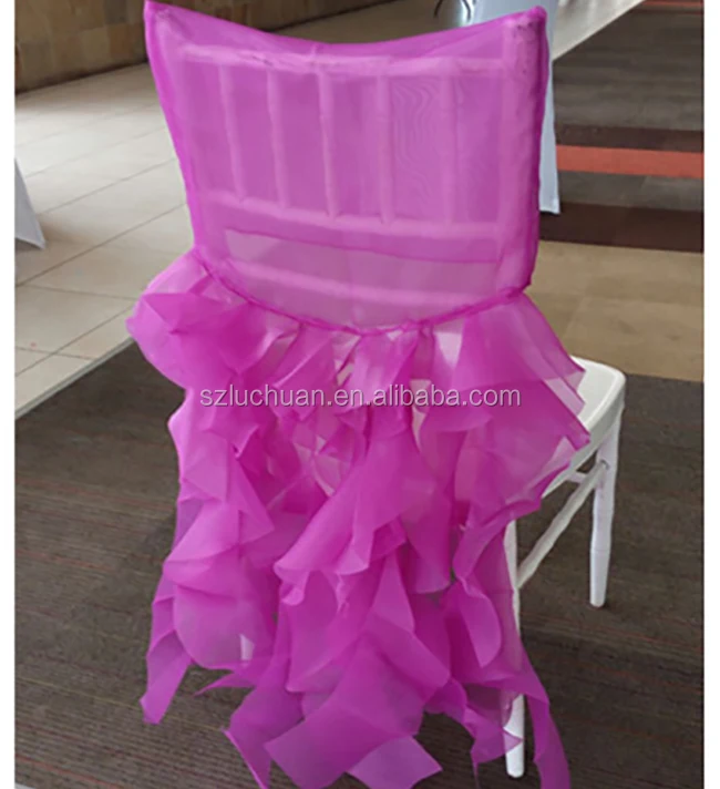 Wholesale Banquet TuTu Chair Cover Sashes for Wedding