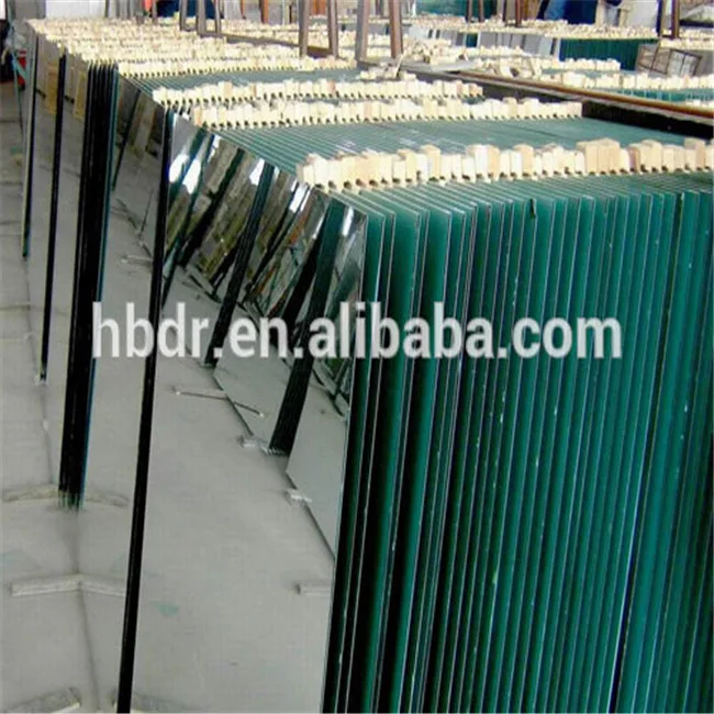 Wholesale China factory Aluminum one-way Mirror glass 2440*1830mm Price M2