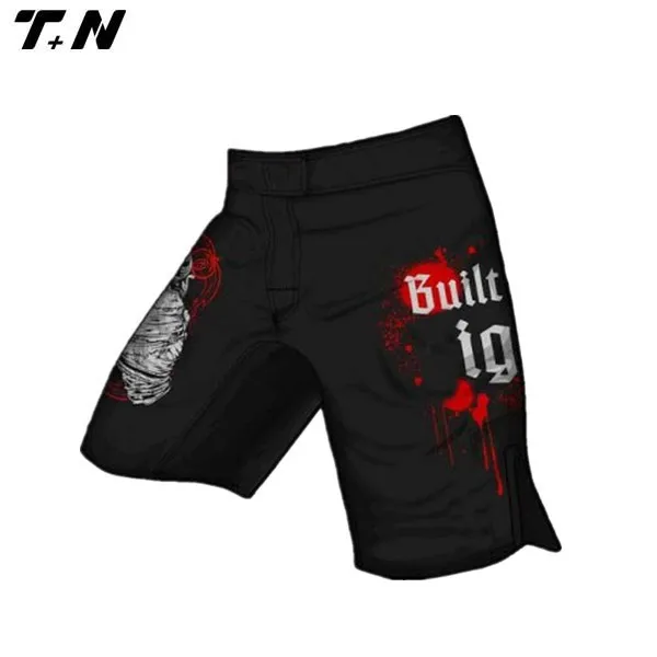 Blank mma fight shorts wholesale plain mma shorts