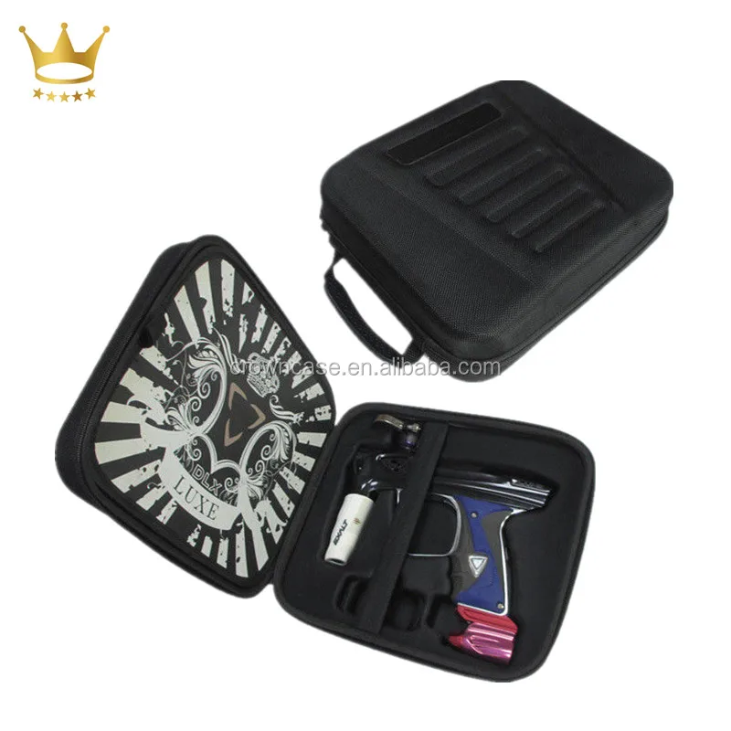 Dongguan Factory Custom EVA Gun Bag Case for Paintball Gun with EVA Tray