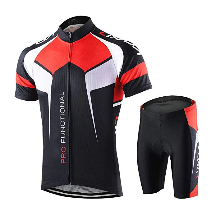 
White And Bib Short 5x Cycling Jersey Long Set 