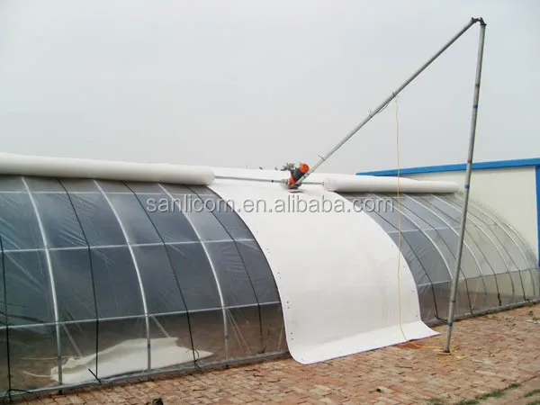 Greenhouse Warm-keeping Quilt curtain Roll up Motor