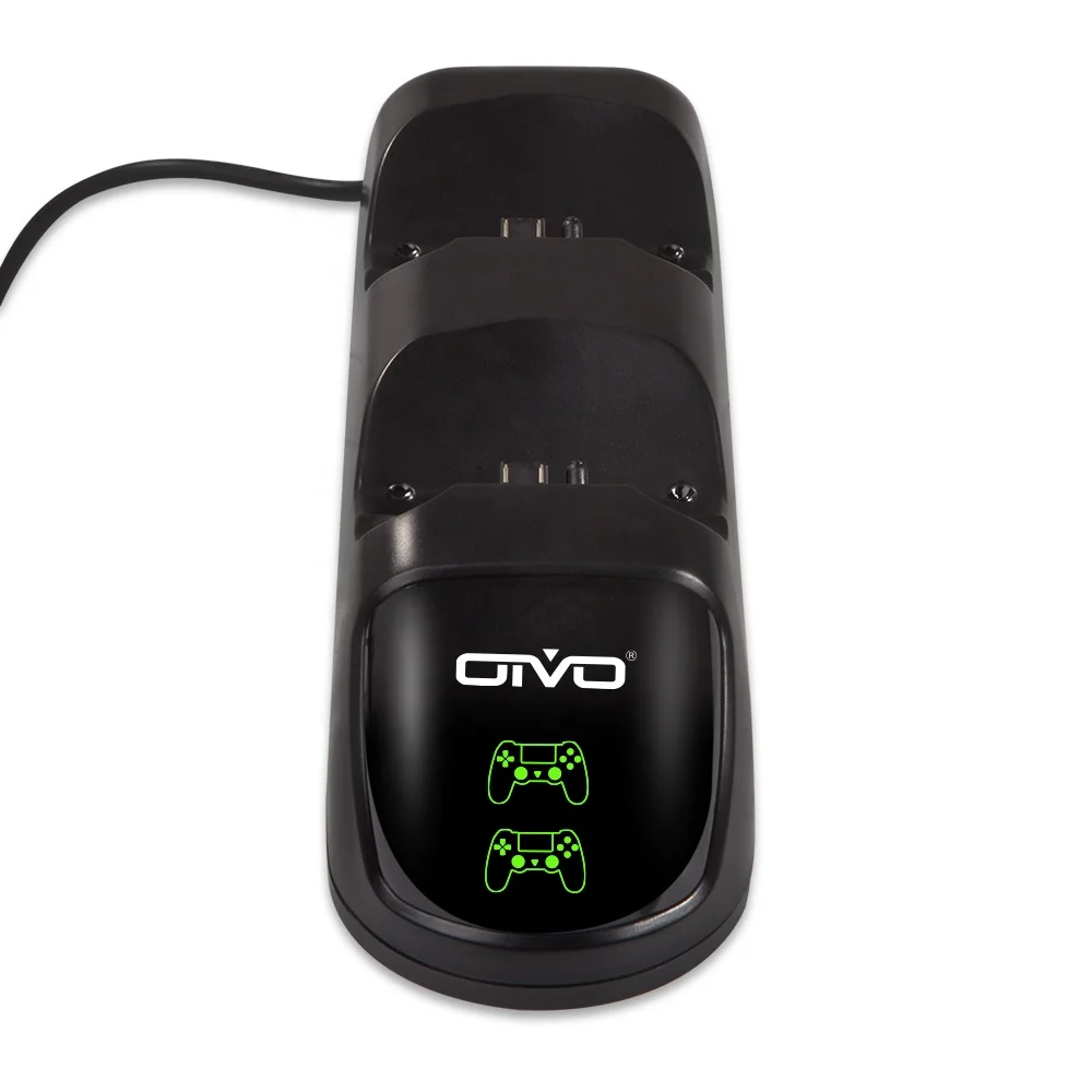 
OIVO IV-P4889 New Package Best Selling Dual Charging Dock for PS4 Wireless Controller 