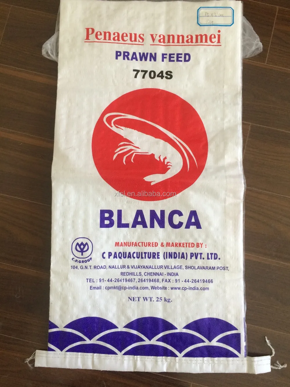 Розничная новый vrigin материал белой ткани, тканые сумки 50 кг