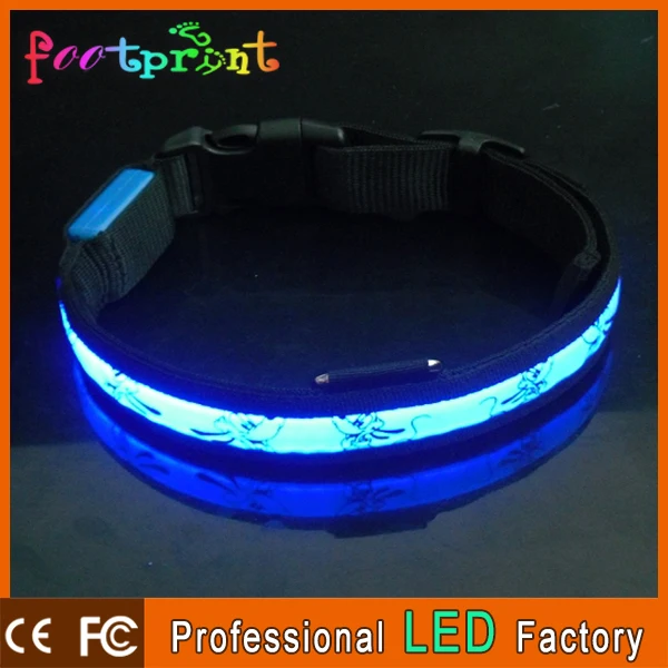 2015 новый питомец собака брутто neckless безопасности свечение собака и кошка ожерелье