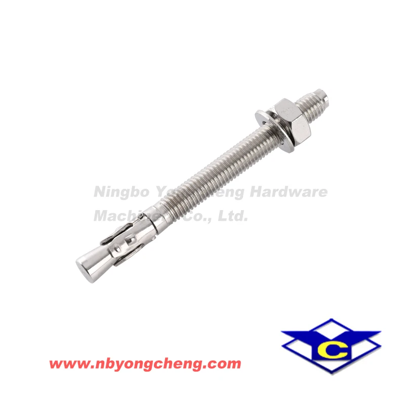 
stainless steel wedge anchor, Through Bolt 