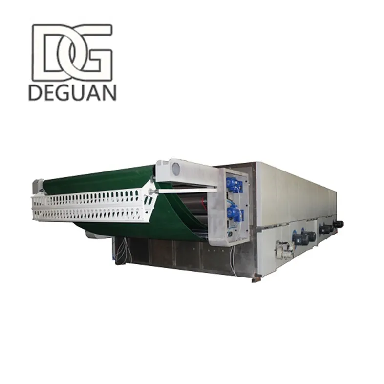 Single, Dual pass of Textile Finishing Machinery equipped with1/2/ 3 layers Felt Tensionless Fabric Drying Machine