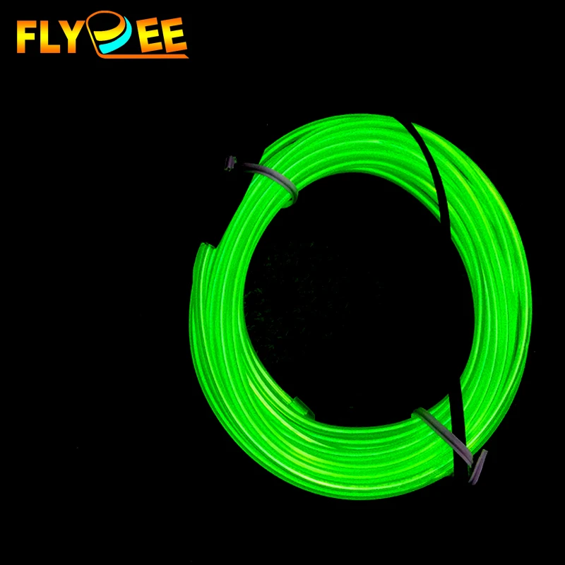 Электролюминесцентная проволока третьего поколения, 2,3 мм, с инверторной проволокой 3 в, 2 м, 3 м, 5 м