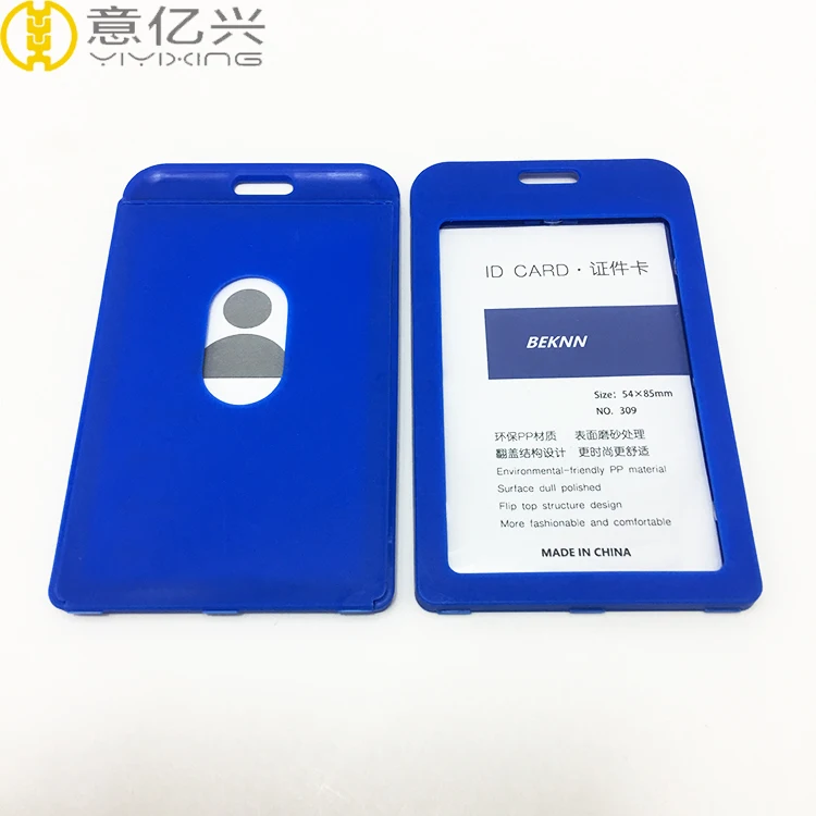 Bright color PP ID job driving license card holder