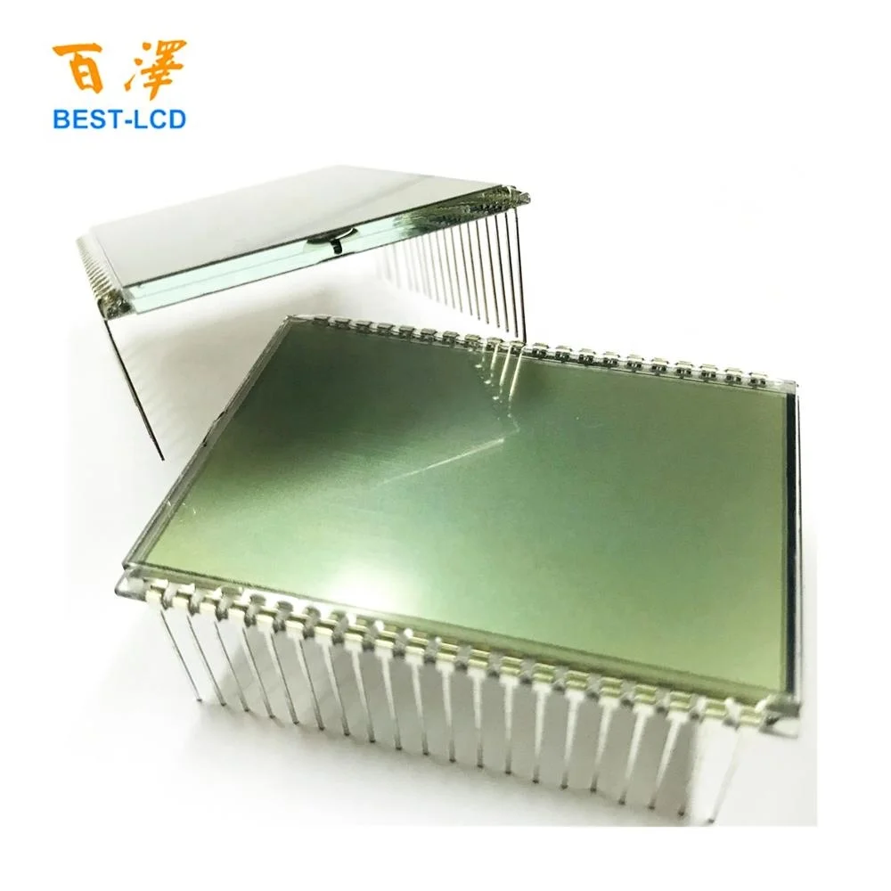 
Newly Customized 40pin Black White Segment HTN LCD Display For Irrigation System/Industrial Meter/Multimeter/Hybrid Meter etc. 