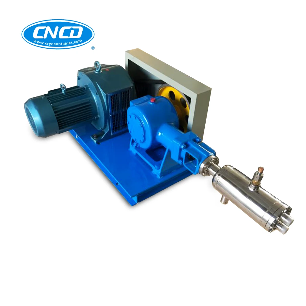 Gas Cylinder Fueling Station Liquid Argon Cryogenic Filling Pump