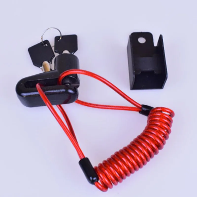m365 Electric scooter Anti-Theft MotorcycleBrake  Disc Lock Security Anti Theft Bicycle Disc Lock with Wire