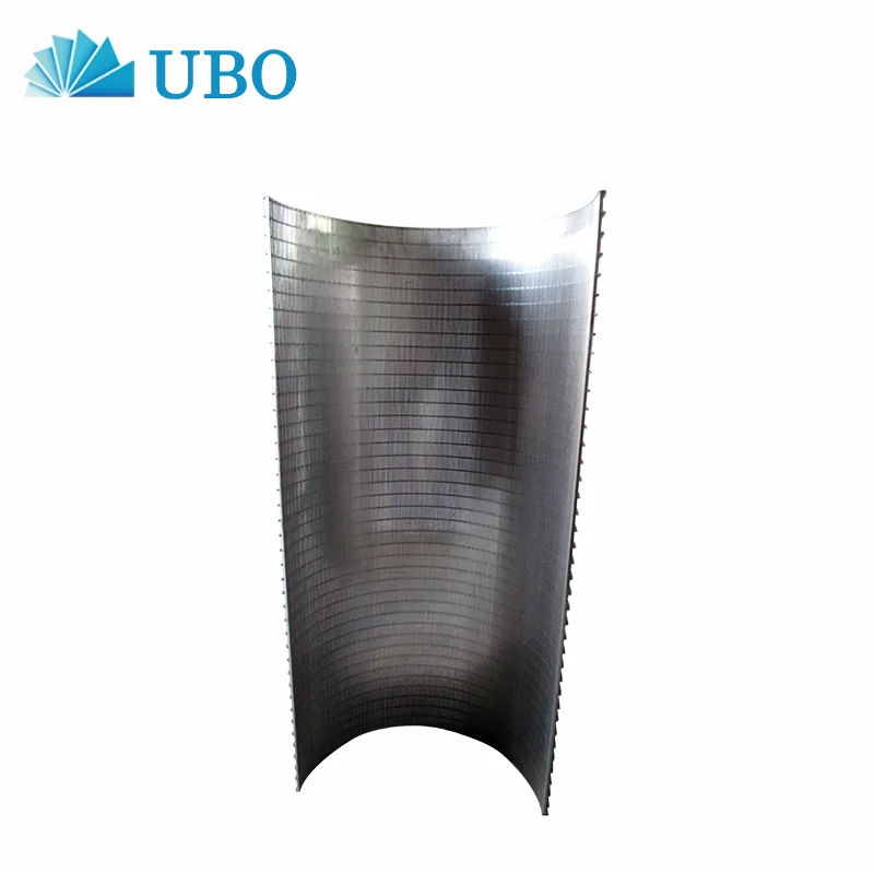 
Wedge Wire Welded Parabolic Curve Screen Panel filter for Water Treatment 