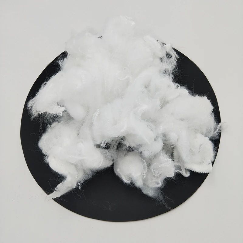Virgin white PSF low melt polyester staple fiber