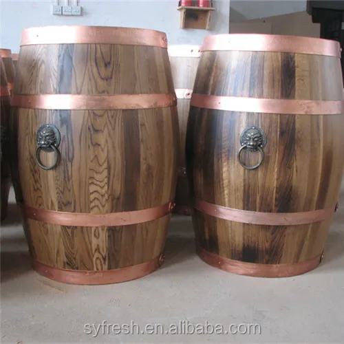 225L oak wine barrel